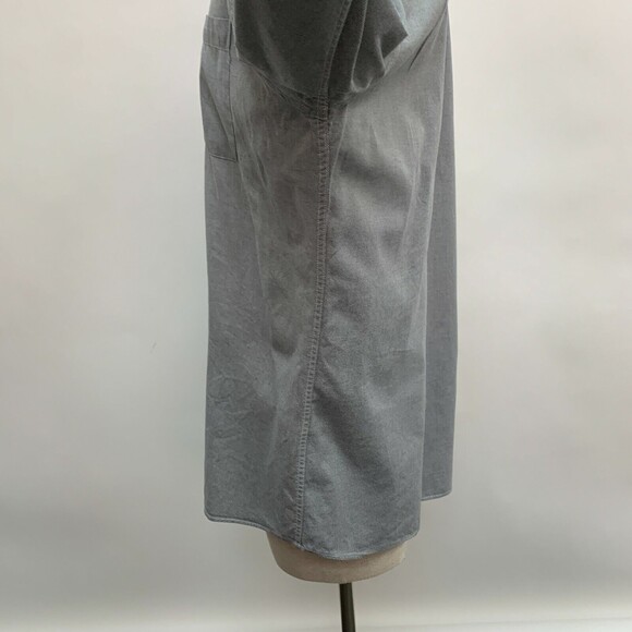 Peter Millar Men's Shirt Size 17 L Gray Print Long Sleeve - Picture 4 of 10